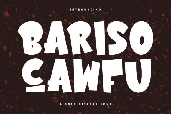 Bariso Cawfu Bold Display Font for Creative Projects