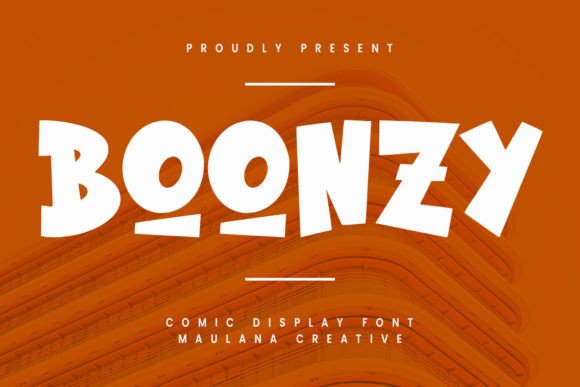 Boonzy: A Playful Display Font for Web Design