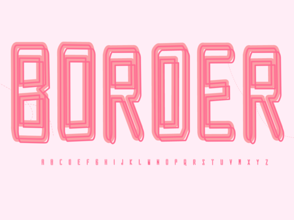 Border Typeface Review: A Friendly Display Font for Editorial Design