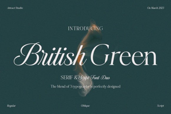 British Green: A Versatile Serif Font for Modern Web Design