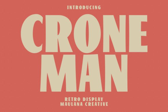 Croneman Font for Handmade and Commercial Projects