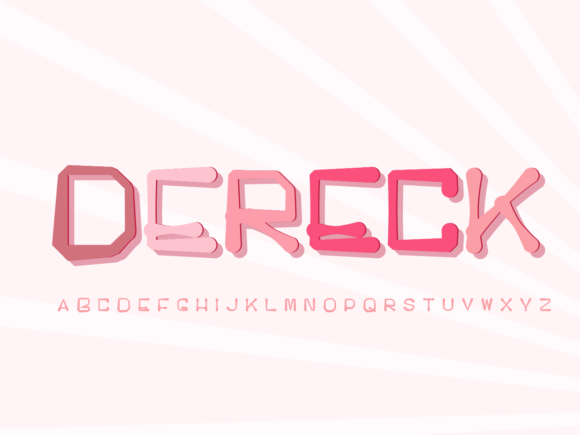 Dereck: The Display Font That Elevates Small Business Branding