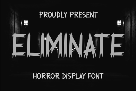 Eliminate Typeface: Spooky Style for Seasonal Craft Creations