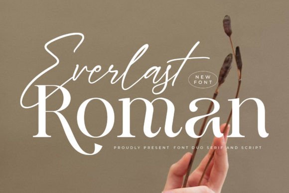 Everlast Roman: A Serif Font for Handmade Elegance