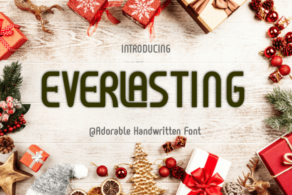 Everlasting Font for Memorable Branding and Marketing