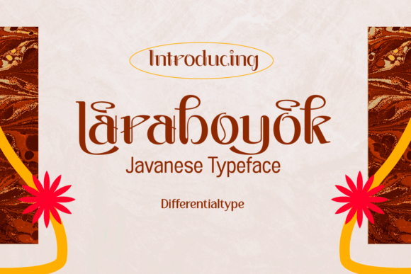 Laraboyok: A Javanese-Inspired Font for Ethnic Campaigns