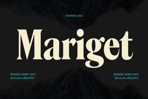 Mariget Serif Font for Professional Branding