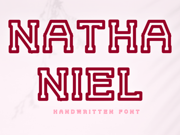 Nathaniel: The Display Typeface for Scroll-Stopping Brand Identity
