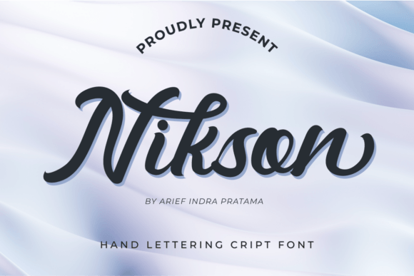Nikson Script Font Review for Design Projects