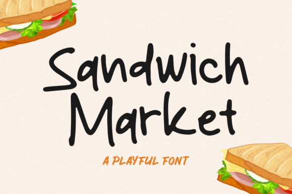 Sandwich Market Script Font Review for Branding Projects
