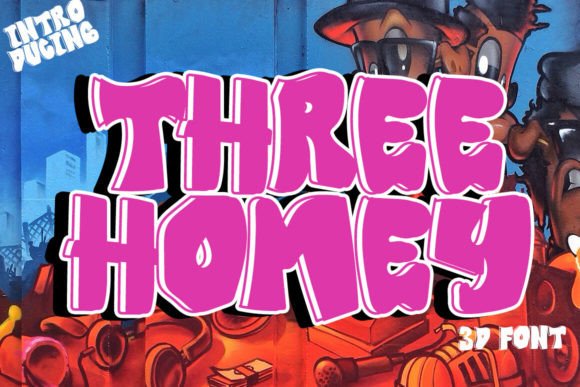 Three Homey: A Unique Font for Your Brand